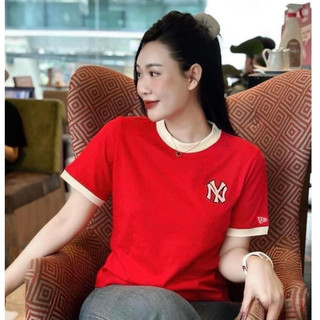 Áo Thun NEW E.RA NY EMBROIDERY ĐỎ - Unisex Nam Nữ hàng chính hãng authentic 100% 