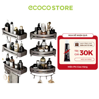  Kệ Đựng Đồ đa năng ecoco Thông Minh dùng cho Nhà Bếp Phòng Tắm Chất Liệu Nhôm Cao Cấp 