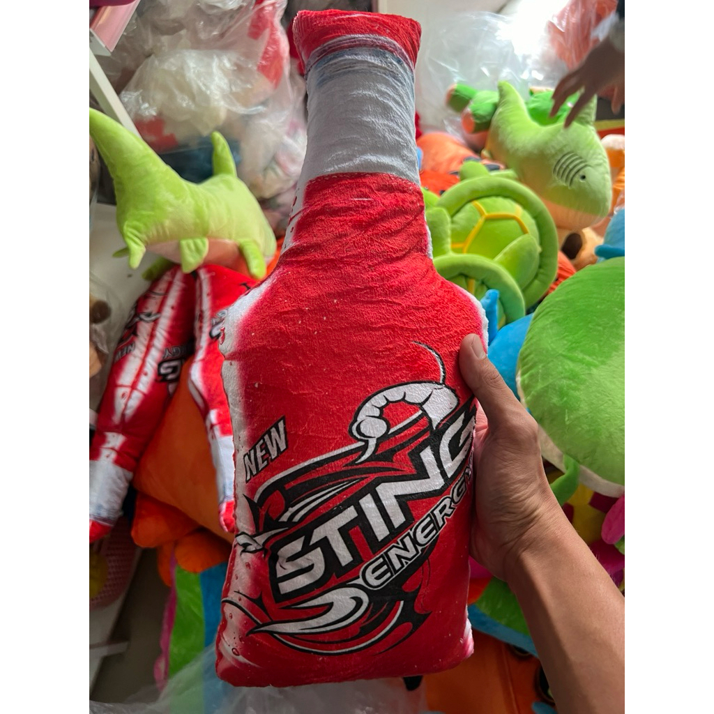 Gấu bông sting đỏ