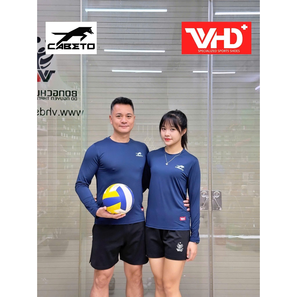 Áo Giữ Nhiệt Thể Thao VHD chính hãng chất liệu  thun lạnh , phù hợp cả nam và nữ - D2T SPORT