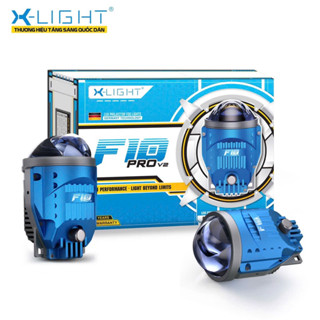  Đèn BI GẦM X-LIGHT F10 PRO V2 2025 3.0 Giá 1 cặp Bi Gầm 3Màu 