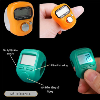 Máy Đếm Mini Đọc kinh Nhỏ Gọn Chính Xác Dễ Dùng -(Freewalker-Ring)