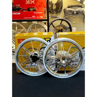  Mâm CNC 9 Cây  8 Cây Xéo ,Ngôi sao,10 cây Chính Hãng - 10 Cây TEP racing Màu Crom   Đen Gắn cho xe  AB - Vario  Vision 