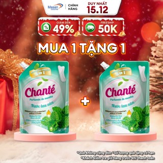  Nước lau sàn cao cấp 6 trong 1 Chanté hương bạc hà túi x 3.4kg 