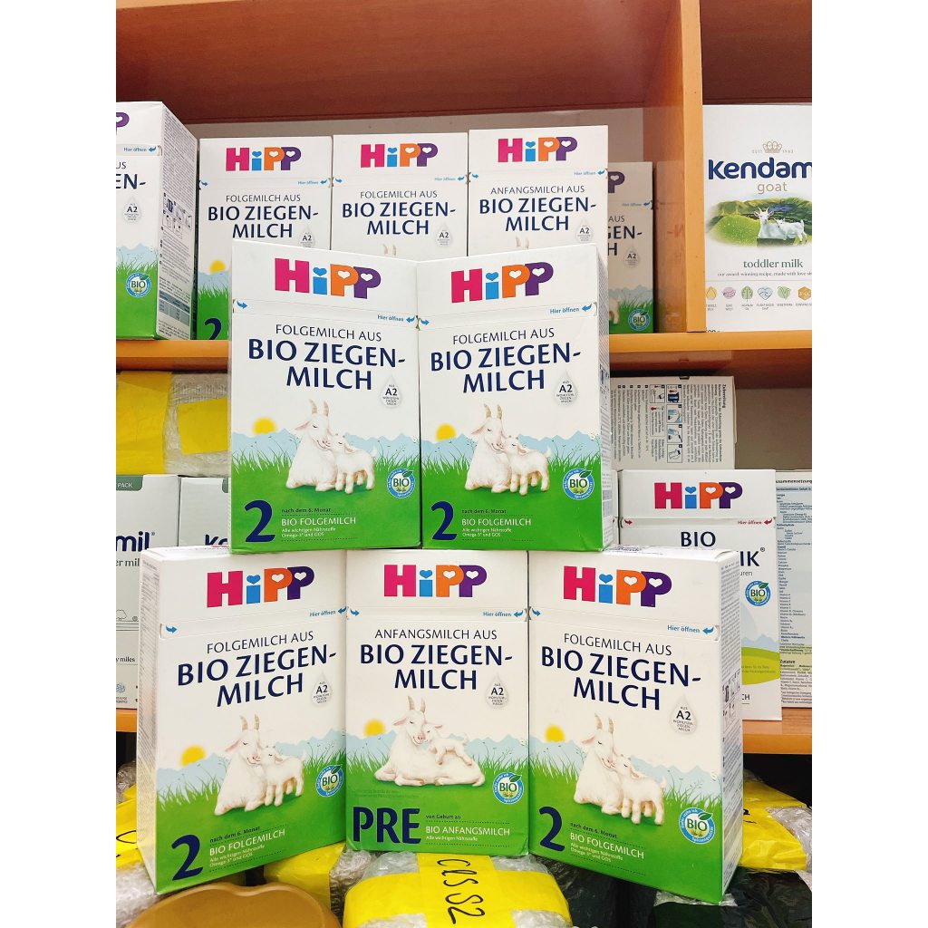 Sữa HiPP Organic số 1 nội địa Đức, sữa HiPP Organic Combiotik số 2, hộp giấy 600g cho bé