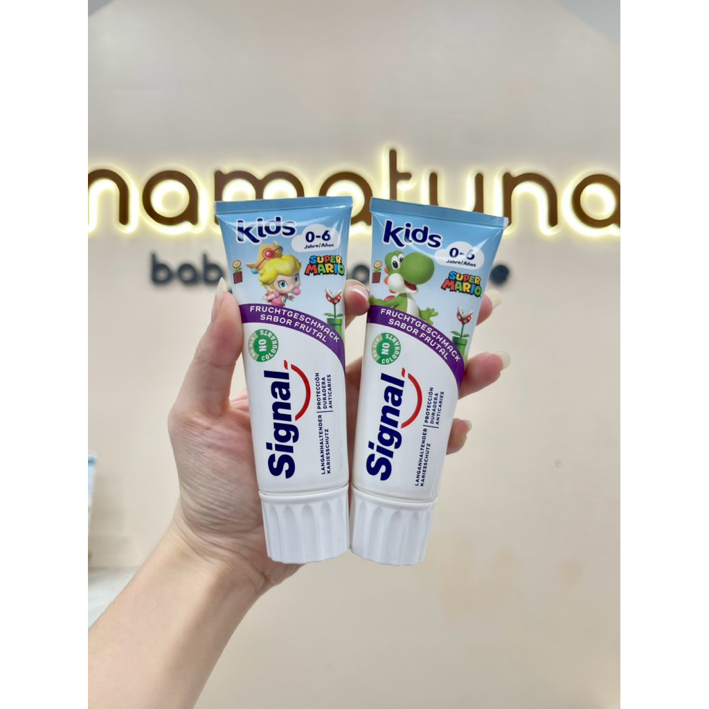 Kem đánh răng Signal Đức mẫu mới cho bé 0-6y