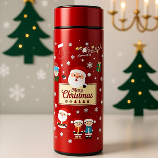  Bình Giữ Nhiệt Noel Merry Christmas 800ml – Bình Nước Giữ Nóng Lạnh In Hình Giáng Sinh Dễ Thương 