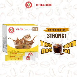 Cà phê hòa tan sữa 3in1 hộp 324g - Sự hoà quyện giữa cà phê nguyên chất và sữa đặc - Copen Coffee