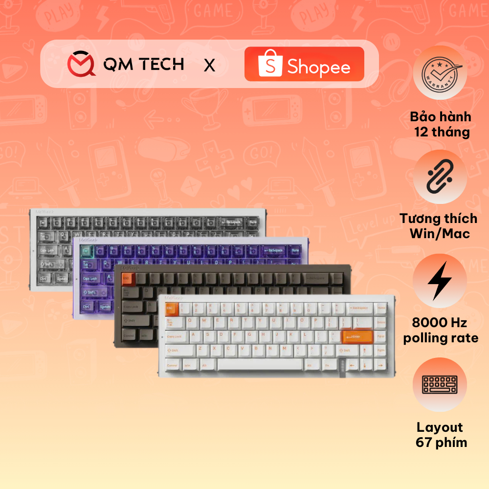 Bàn phím chơi game Rapid Trigger Melgeek Real 67 - QMTECH STORE