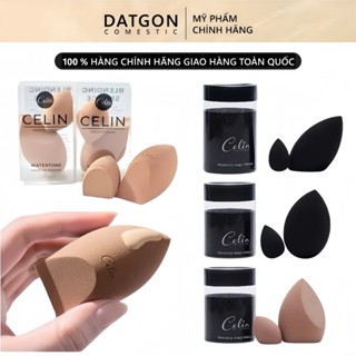   HOẢ TỐC  Mút Trang Điểm Celin Bông Mút Tán Kem Nền 3D Nở To Mềm Mịn – Không Hút Nền Dễ Vệ Sinh 