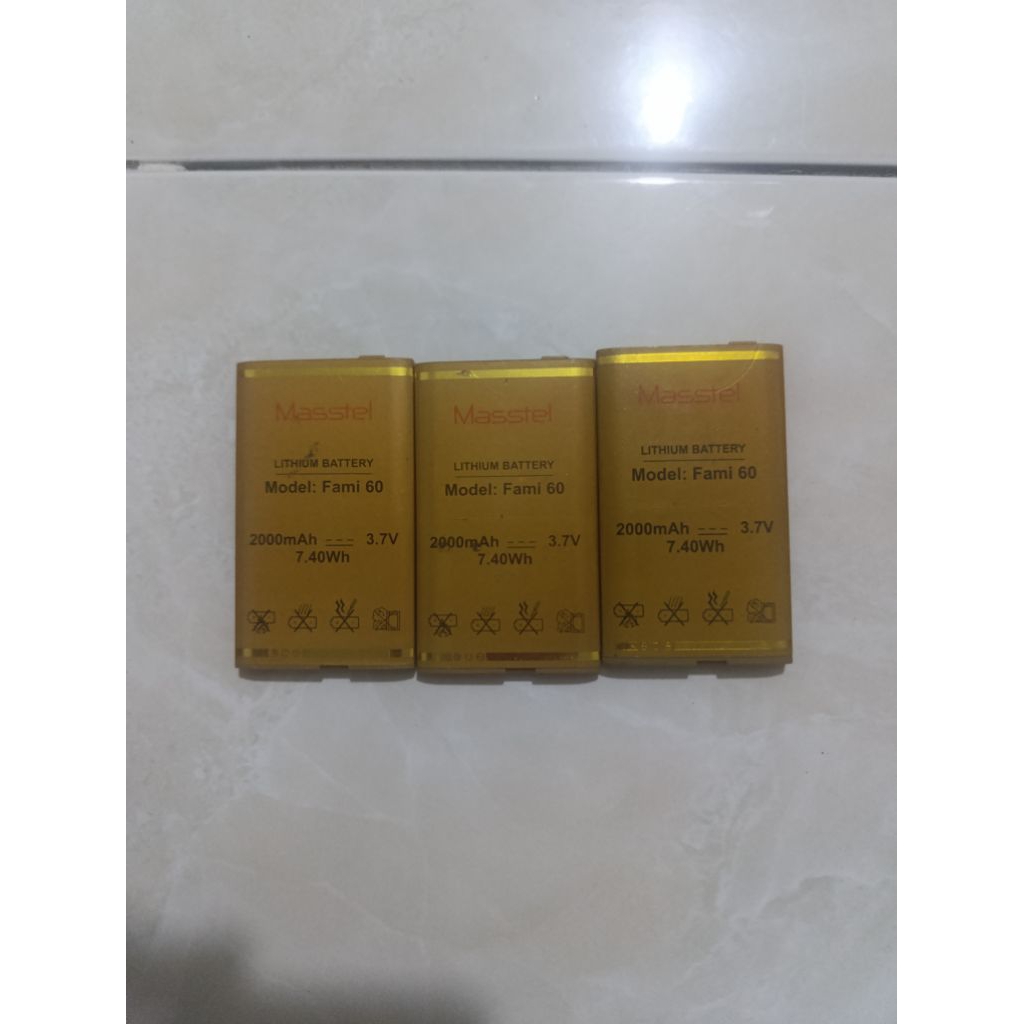 Pin điện thoại Masstel Fami 60 chuẩn dung lượng 2000mAh