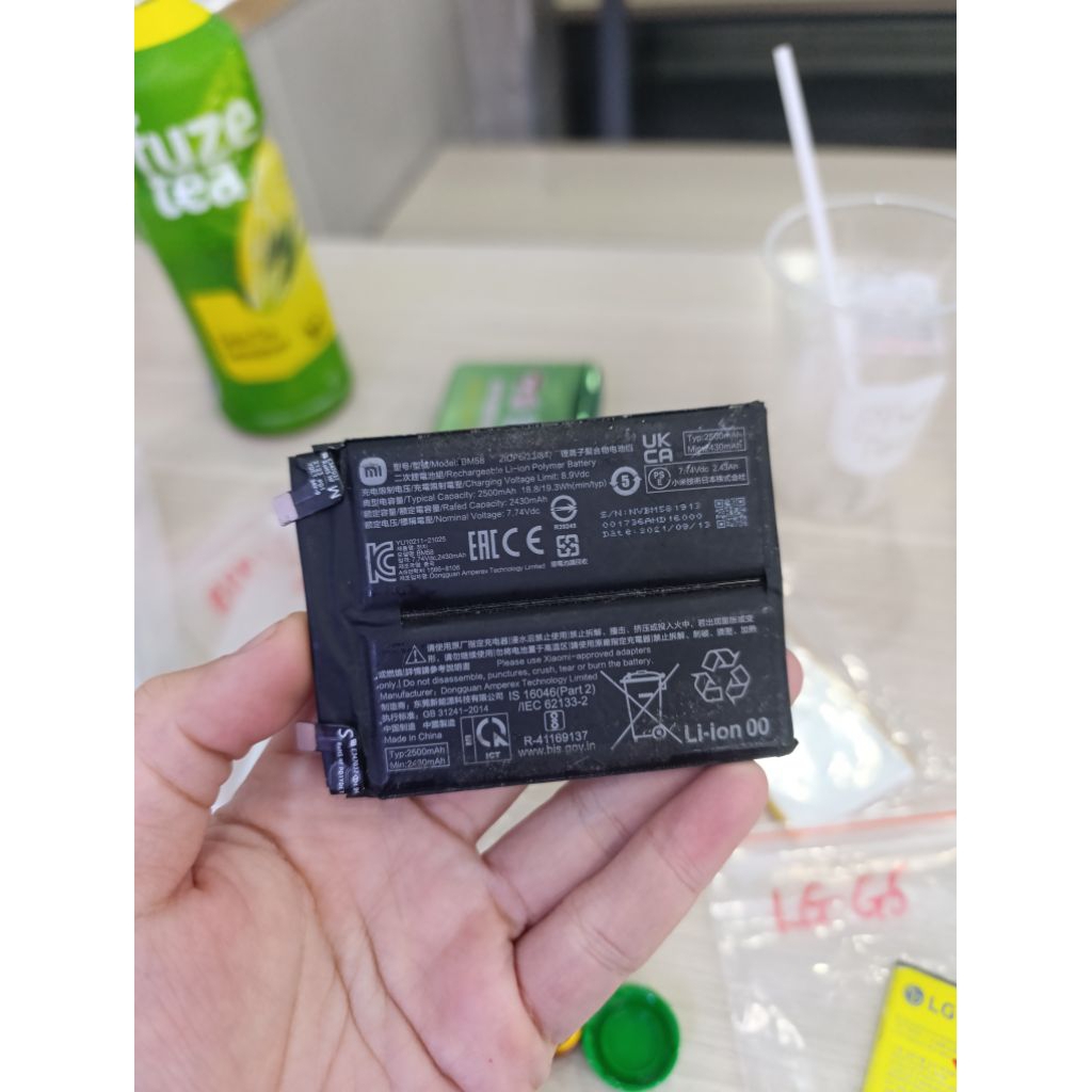 Pin cũ tháo máy Xiaomi BM58 / Mi 11T Pro 5g / Mimix 4 / mi 11T Pro
