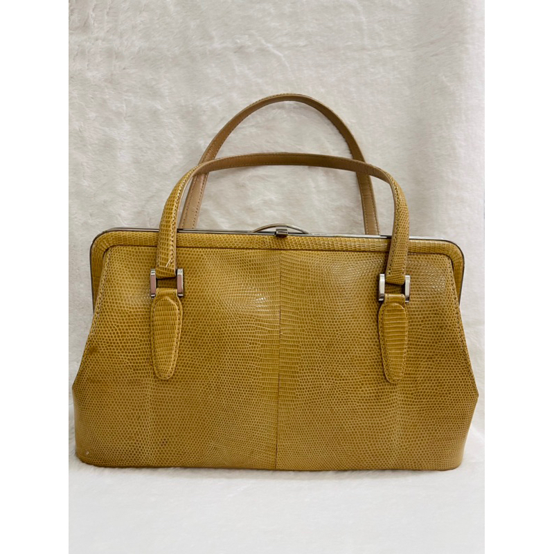 Túi xách tay da kỳ nhông