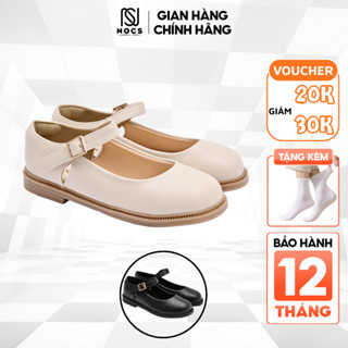  Giày Lười Búp Bê Nữ Quai Cài Giày Nữ Da Mềm Trơn Đế Thời Trang Kiểu Giày Lolita Nữ Nhẹ - Êm - NOCS 
