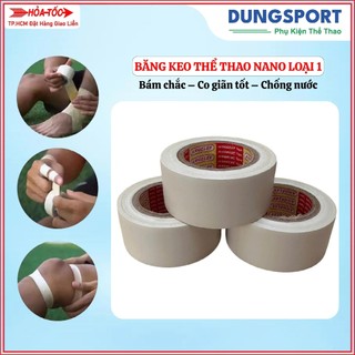  Băng Keo Thể Thao Nano Màu Kem Loại 1 – Quấn Cổ Tay Cổ Chân Đầu Gối Cố Định Khớp Chống Bong Khi Tập Gym Bóng Đá 