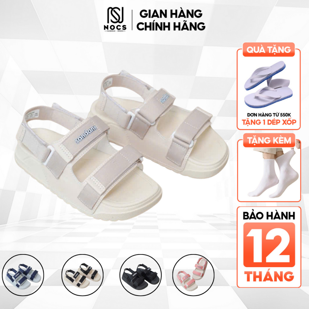 Giày Sandal Trẻ Em SANDANI S1 - S1+ 2 Quai Ngang NOC ,Dép Quai Hậu Trẻ Em Đế Phylon Nhẹ Êm Bền Chân