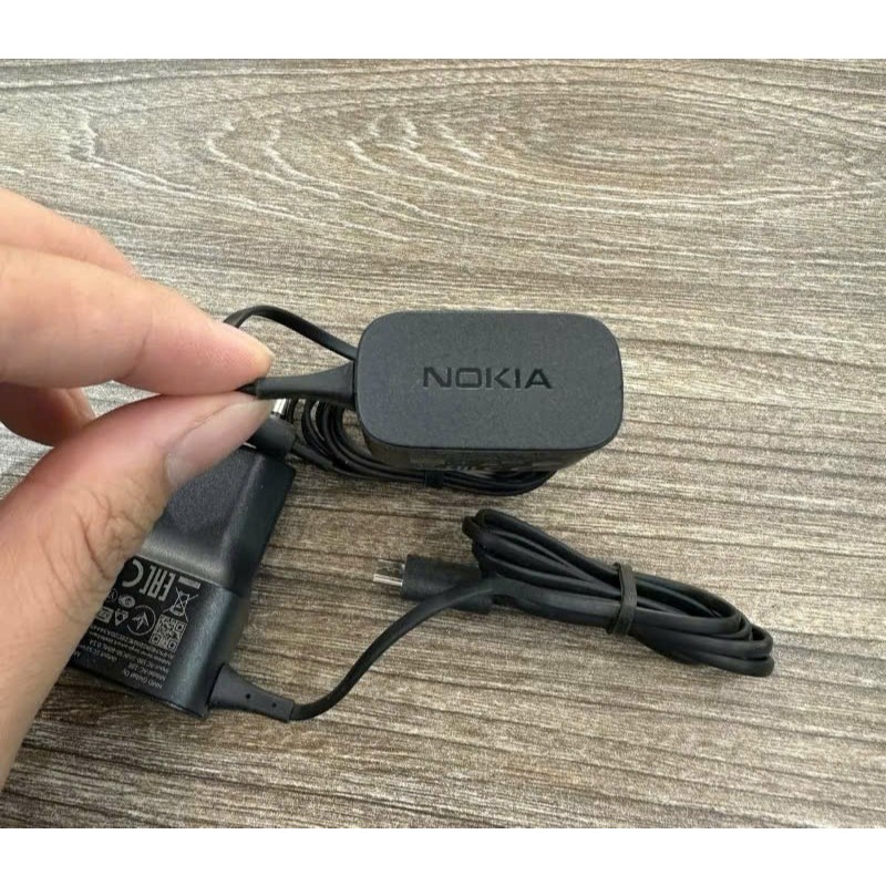 Sạc Nokia chân dẹp  Micro zin bóc máy cho nokia N110 pro / N105 - 4G / NOKIA 150 ,nokia 220 4g .noki