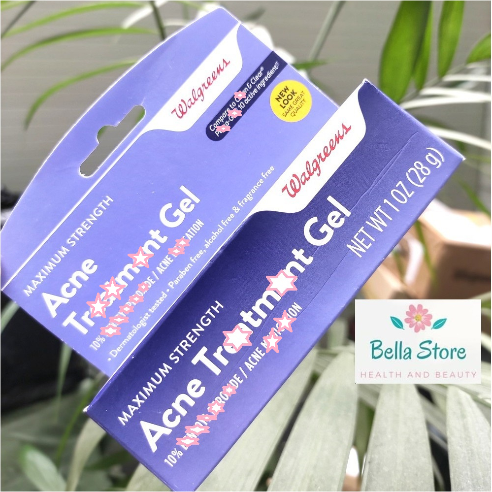 Gel giảm mụn Walgreens BP 10 %