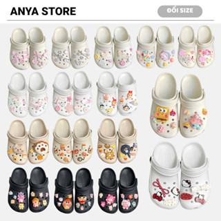 ( KHÔNG CHỮ ) Dép Sục Quai Hậu Thời Trang Êm Chân Không Thấm Nước - QH3 ANYA STORE