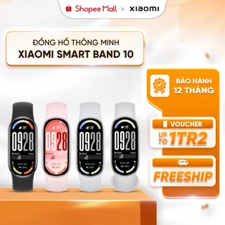  Đồng hồ thông minh Xiaomi Smart Band 10  - Độ sáng màn 1500 nit - Bảo hành 12 tháng 