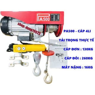 máy tời điện pa500 - cáp 30m
