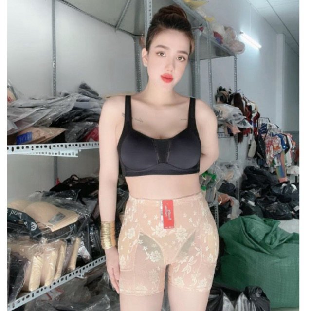 Quần ren đùi độn hông mông giúp tròn đầy 0846