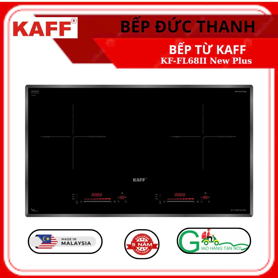 Bếp Từ KAFF FL68II New Plus , Mặt Kính Scholl ceran, Bảo Hành 5 Năm