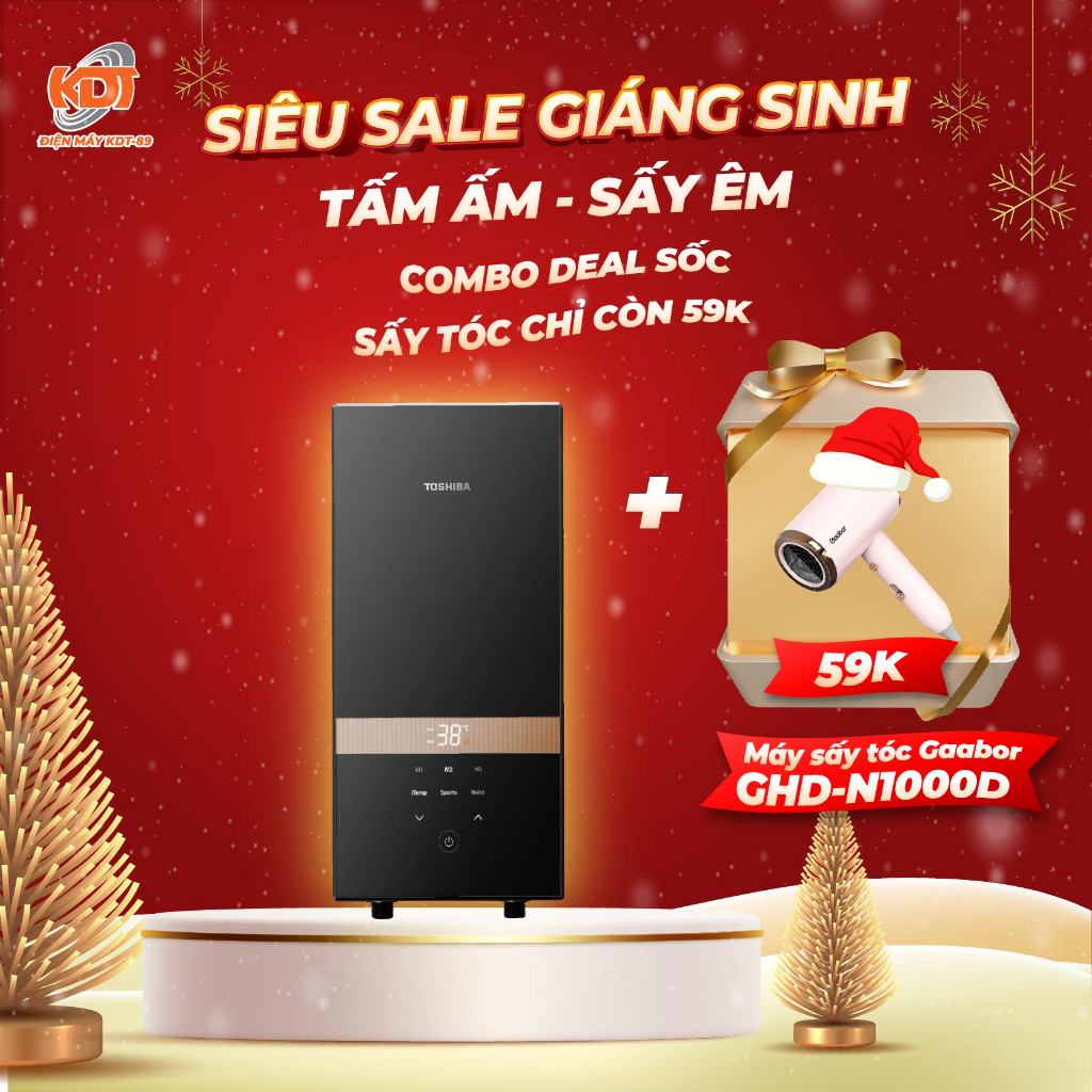 Máy tắm nóng trực tiếp Toshiba 4500W TWH-45EMC1PVN(K)-KB