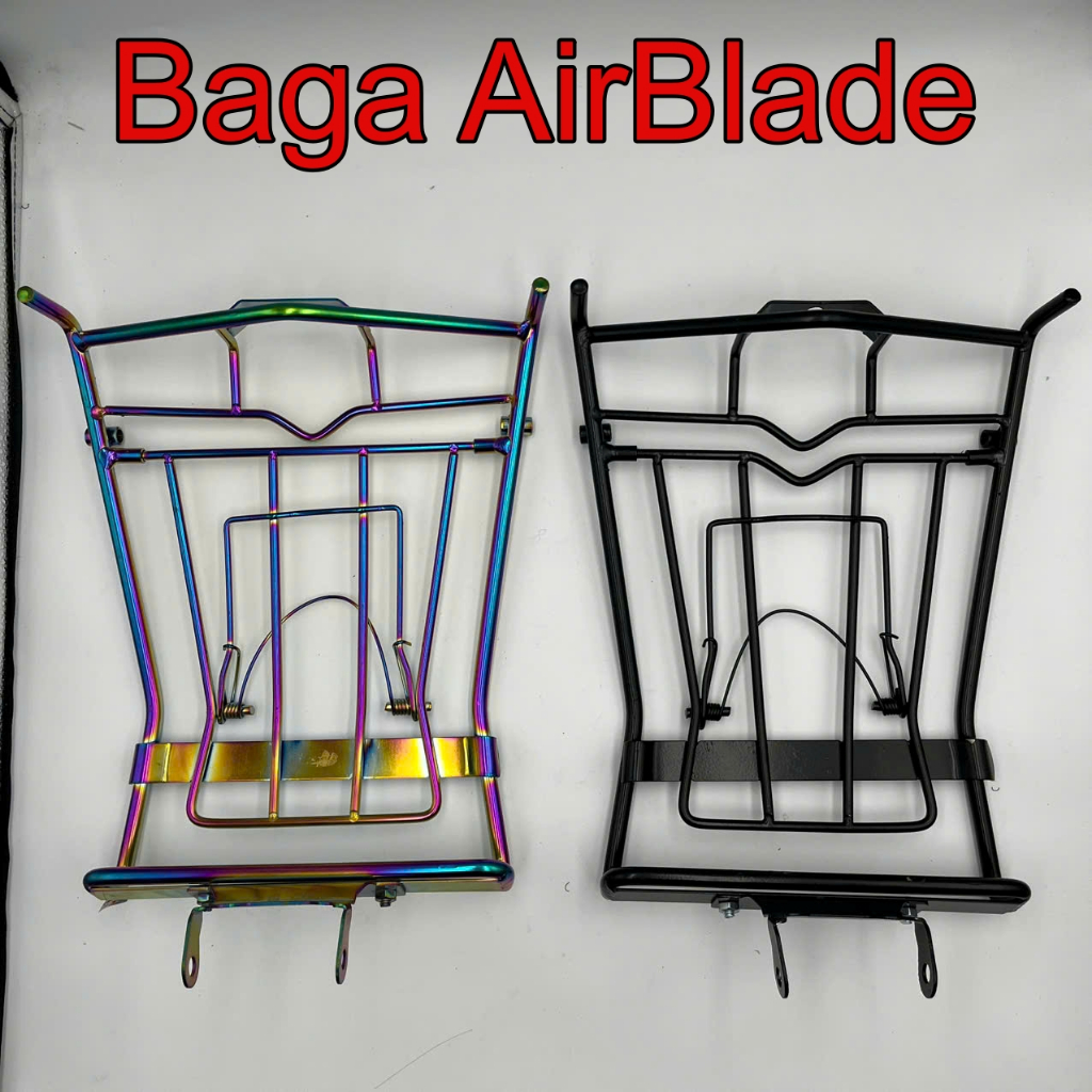 (XẢ KHO) BAGA AIR BLADE 2020-2025 TITAN, SƠN ĐEN, INOX TRẮNG - BẮT YÊN