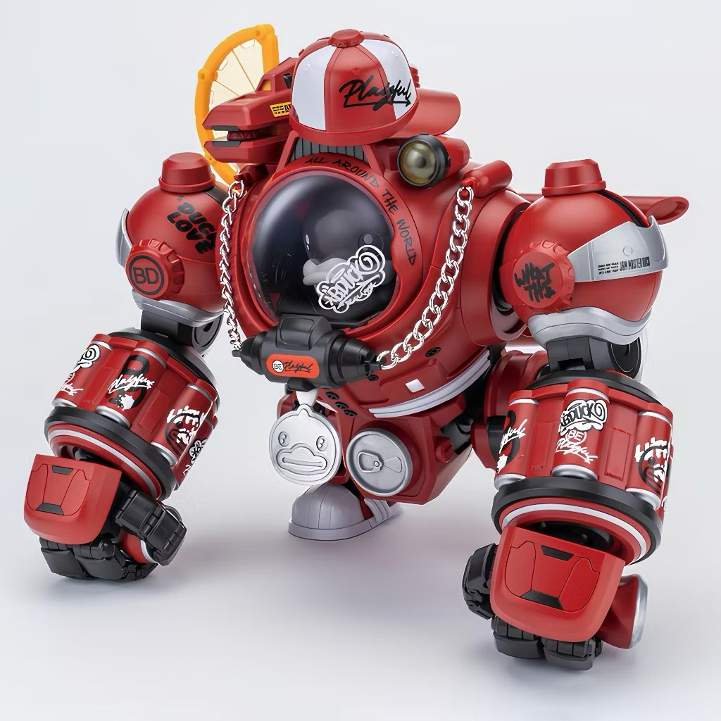 [ Có Sẵn ] Mô Hình Lắp Ráp Trendy Machinery B. Duck & HipHop Duck ( kèm Led )