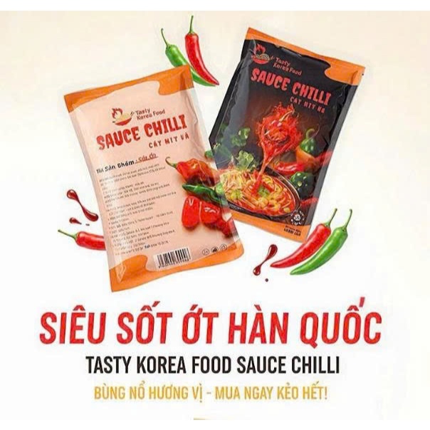 Sốt Ớt Chia Cấp Độ 100% Organic - Combo 10 tặng 1