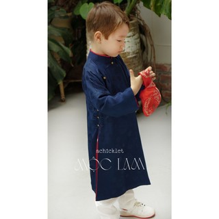 Áo dài bé trai Mộc Lam | Achicklet
