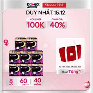   KOL LIVE  Combo 8 gói băng vệ sinh Kotex Ban Đêm dạng quần cỡ M L 5x8 