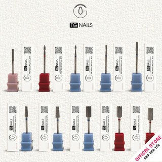  Đầu mài nail TG chất liệu cacbua vonfram độ bền cực cao chuyên phá gel tạo phom tạo độ mịn cho bề mặt móng 