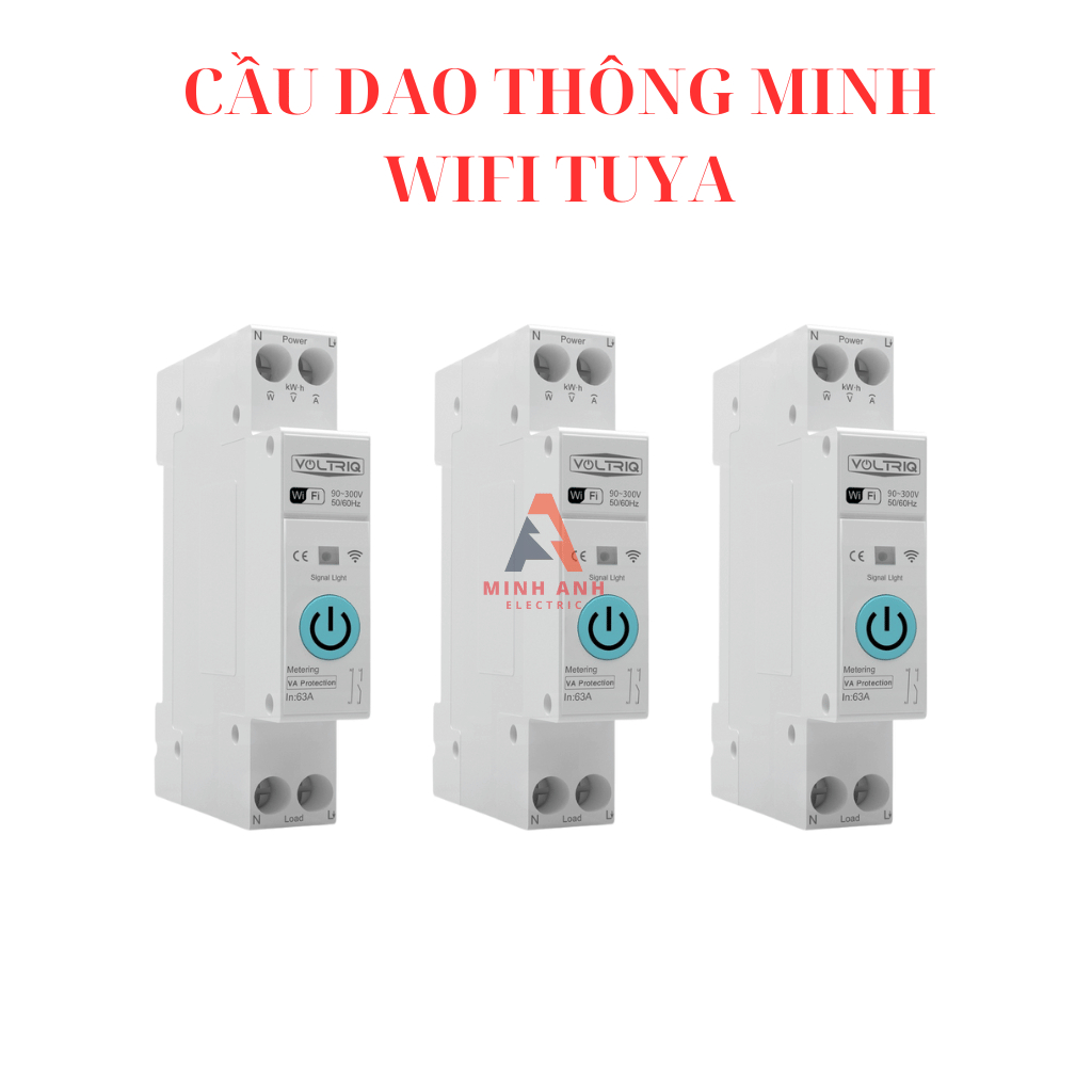 Aptomat thông minh, cầu dao thông minh wifi