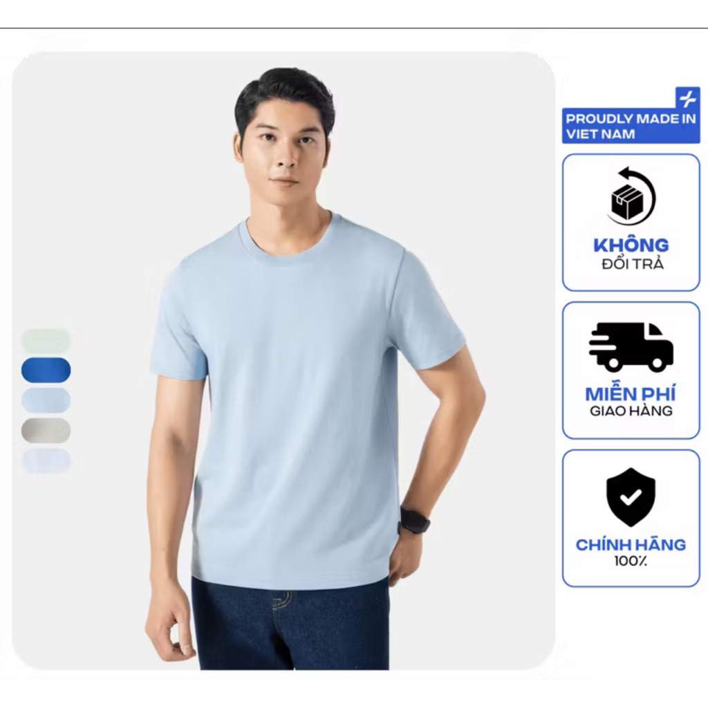 ÁO THUN THỂ THAO BASICS MS211 XSPORTS VIỆT NAM