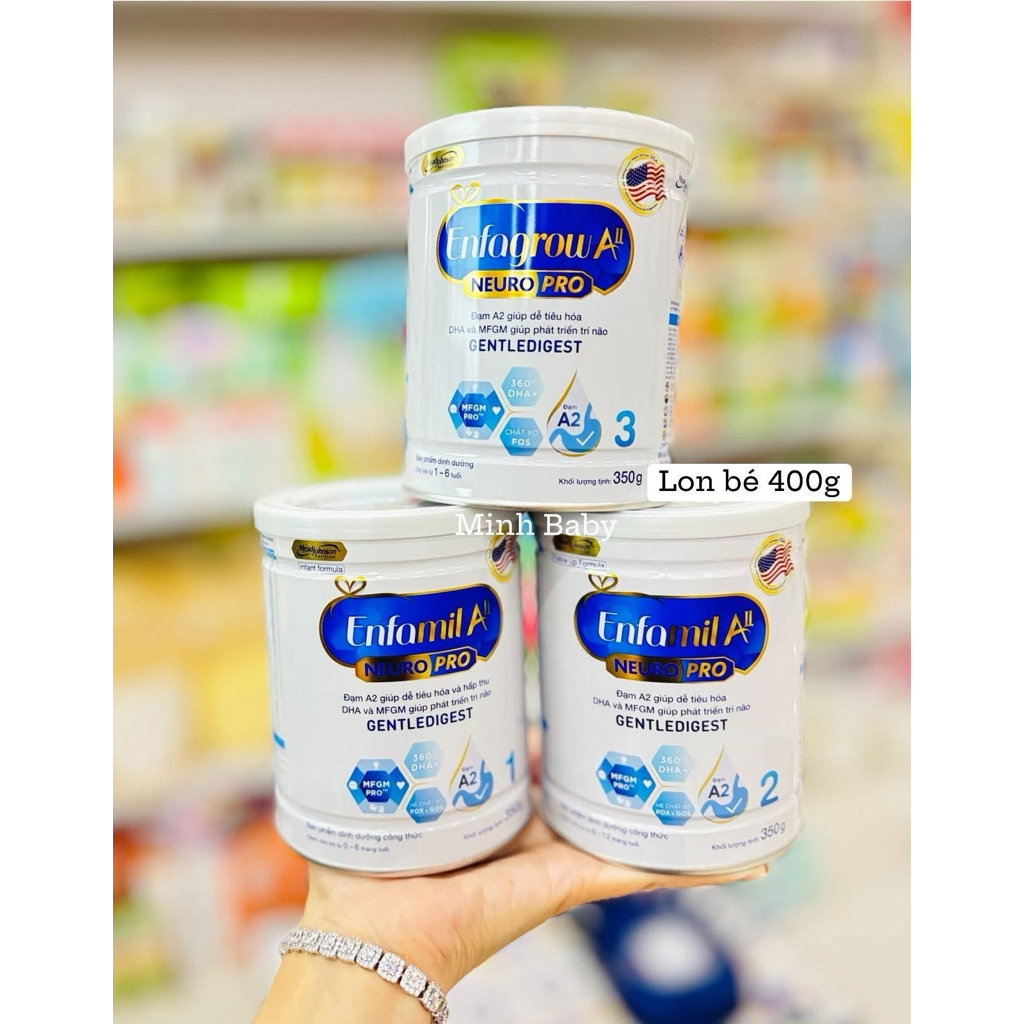 Sữa enfagrow A2 lon 400g