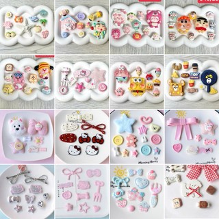  Sticker Jibbitz Charm Gắn Dép Trang Trí Theo Chủ Đề 3D Hoạt Hình Dễ Thương Gắn Dép ANYSTORE 