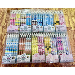  Hộp 12 bút bi bấm Gel có đầu tẩy xóa được đa dạng mẫu mã 