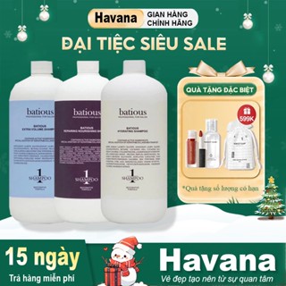  Dầu Gội Batious phục hồi hư tổn đa tầng ngăn gàu kiềm dầu 500ML - 960ML 