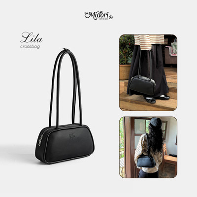 Túi xách nữ shoudler bag LILA da PU quai đeo vai basic sang chảnh đi làm đi chơi | MIDORI STUDIO