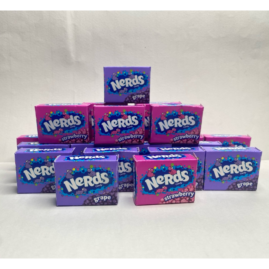 Kẹo Nerds Mini Hộp – Vị Dâu & Nho - Hàng Mỹ