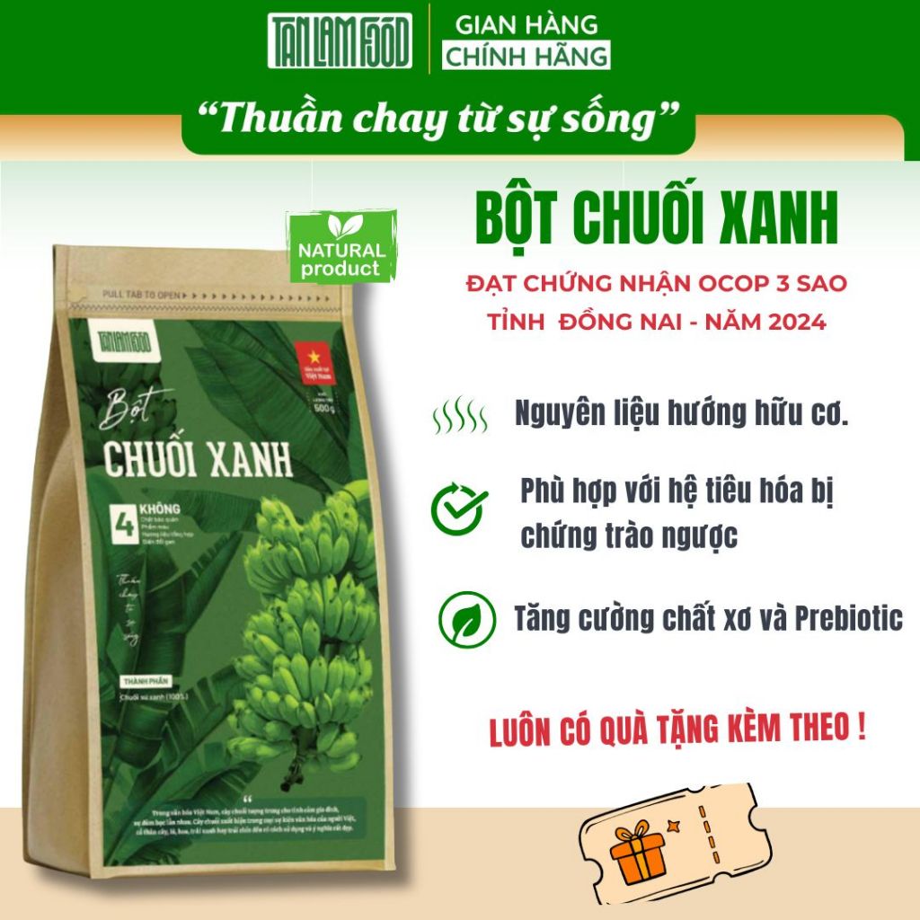 Bột Chuối Xanh Tân Lâm Food