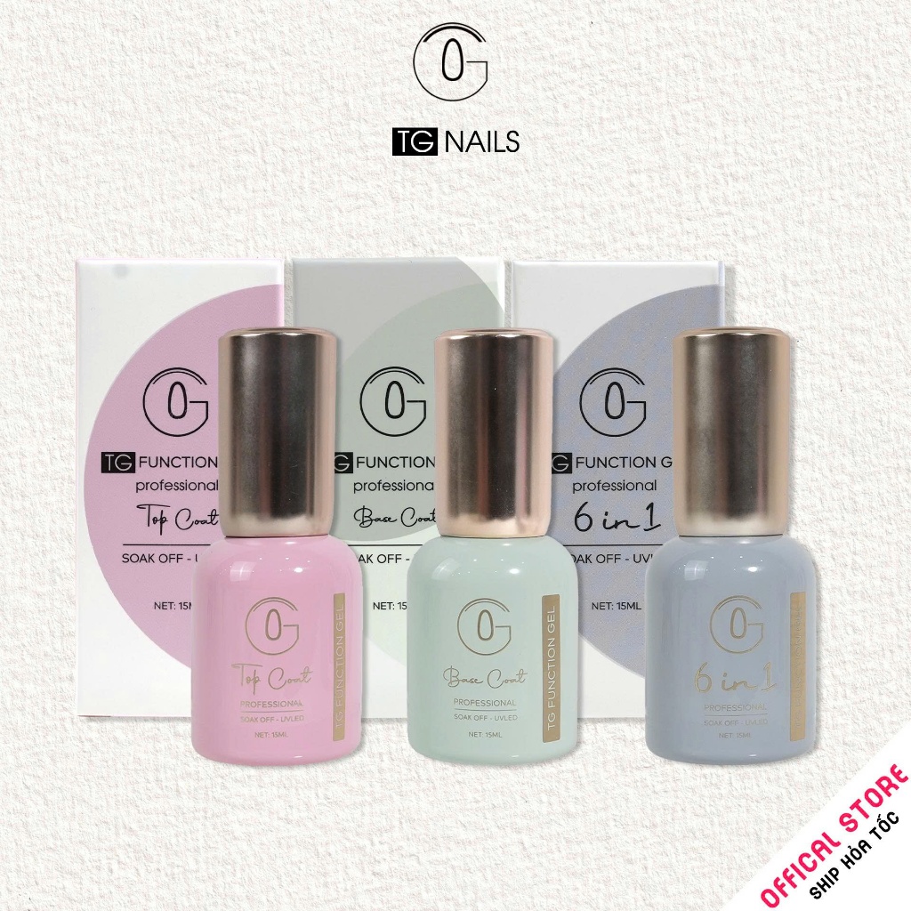 Base,top,6in1 hãng TG cọ cao cấp