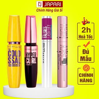  Mascara Maybelline Hyper Curl Falsies Colossal - Chuốt Mi Masscara Maybeline Dưỡng Mi Dài Cong Không Trôi Japari 