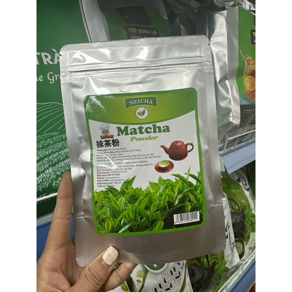 Matcha Mũ Trắng Neicha 100gr