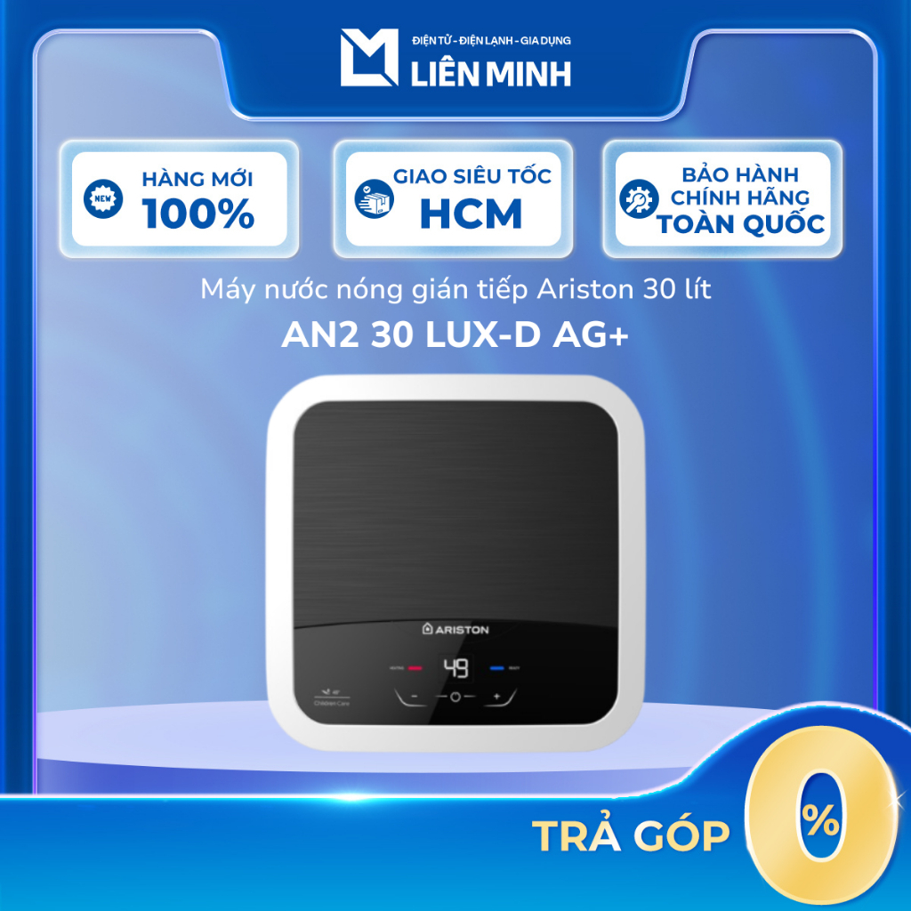 [Shopee - Lắp đặt 0Đ HN HCM] Máy Tắm Nóng AN2 30 LUX-D AG+ AN2 15 LUX-D AG+ | AN2 15 R AG+ 2.5 FE AN