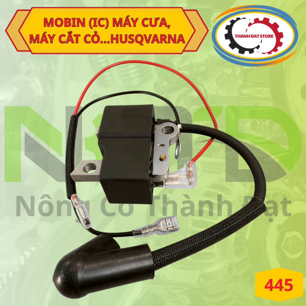 MOBIN ( IC ) Máy Cưa Xích . Máy Cắt Cỏ HUSQVARNA 445