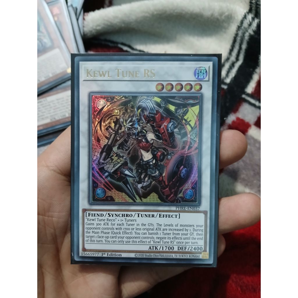 [Yugioh Biên Hòa Store] 1 lá thẻ bài PHRE-EN037 Kewl Tune RS : Ultra Rare 1st