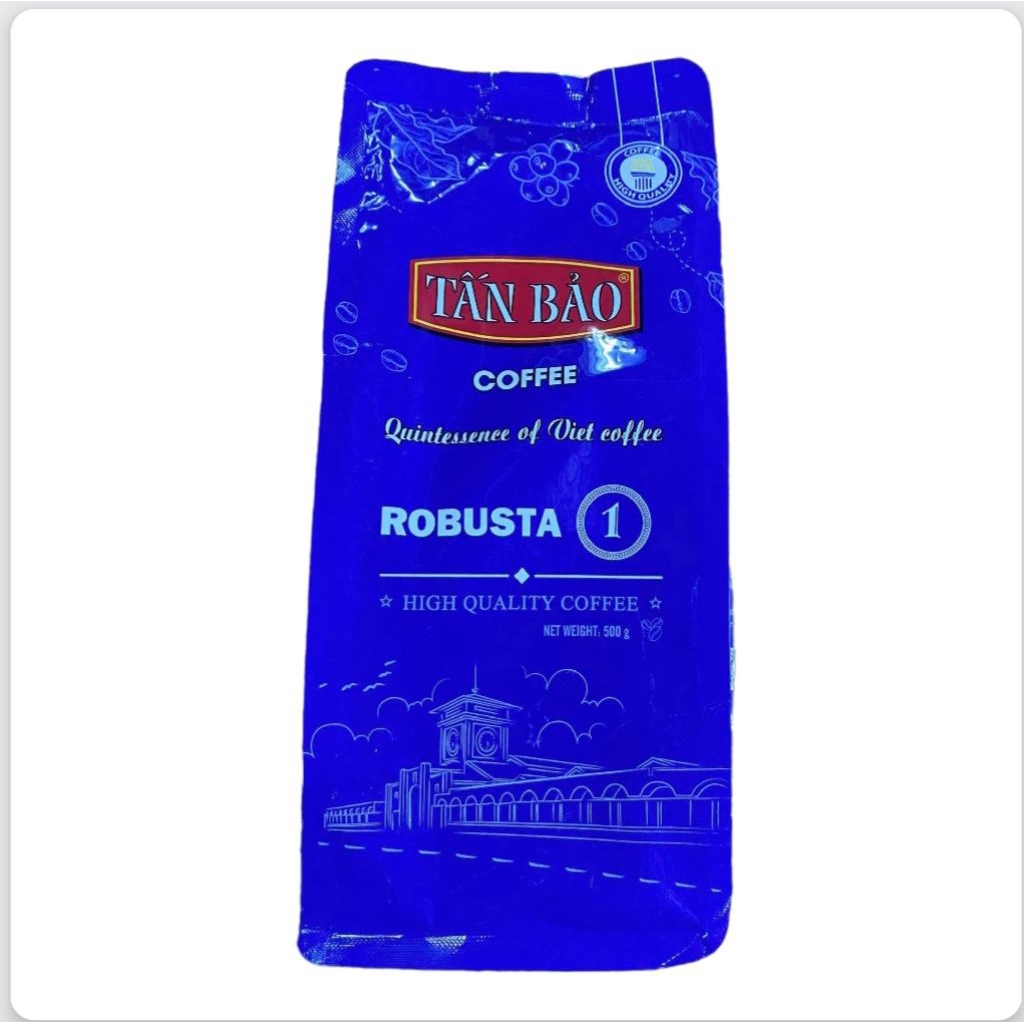 Cafe Tấn Bảo xanh ( gói 500g )